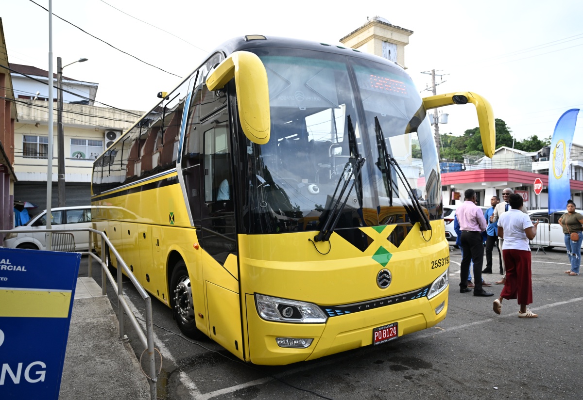 JUTC Launches New Port Antonio to Kingston Bus Route