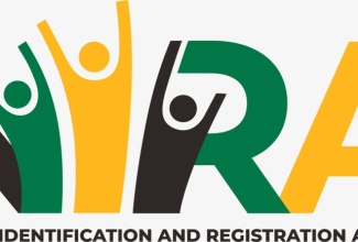 Official logo for the National Identification and Registration Authority (NIRA).

