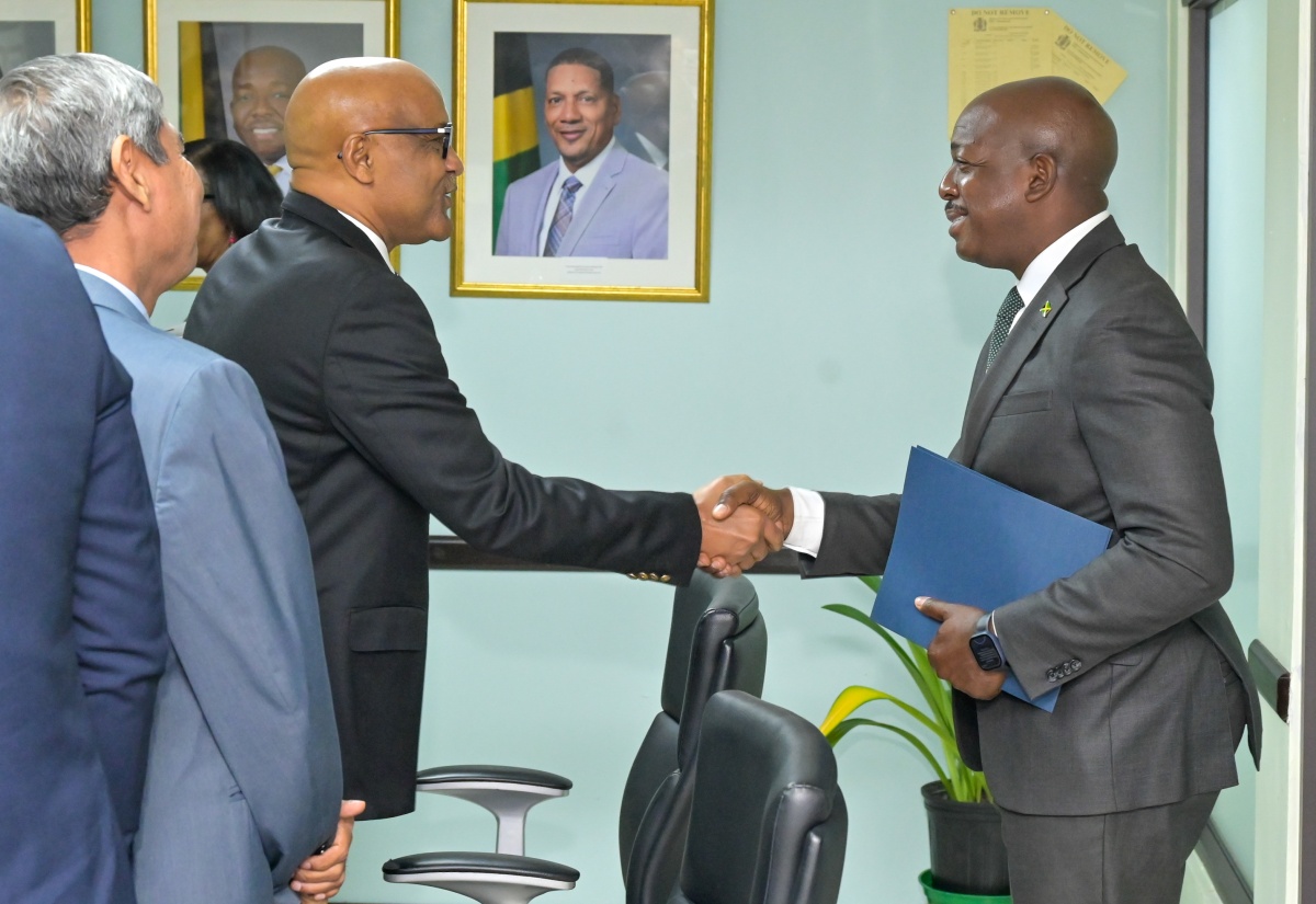 PHOTOS: Minister Charles Jr. Welcomes New UNICEF Rep
