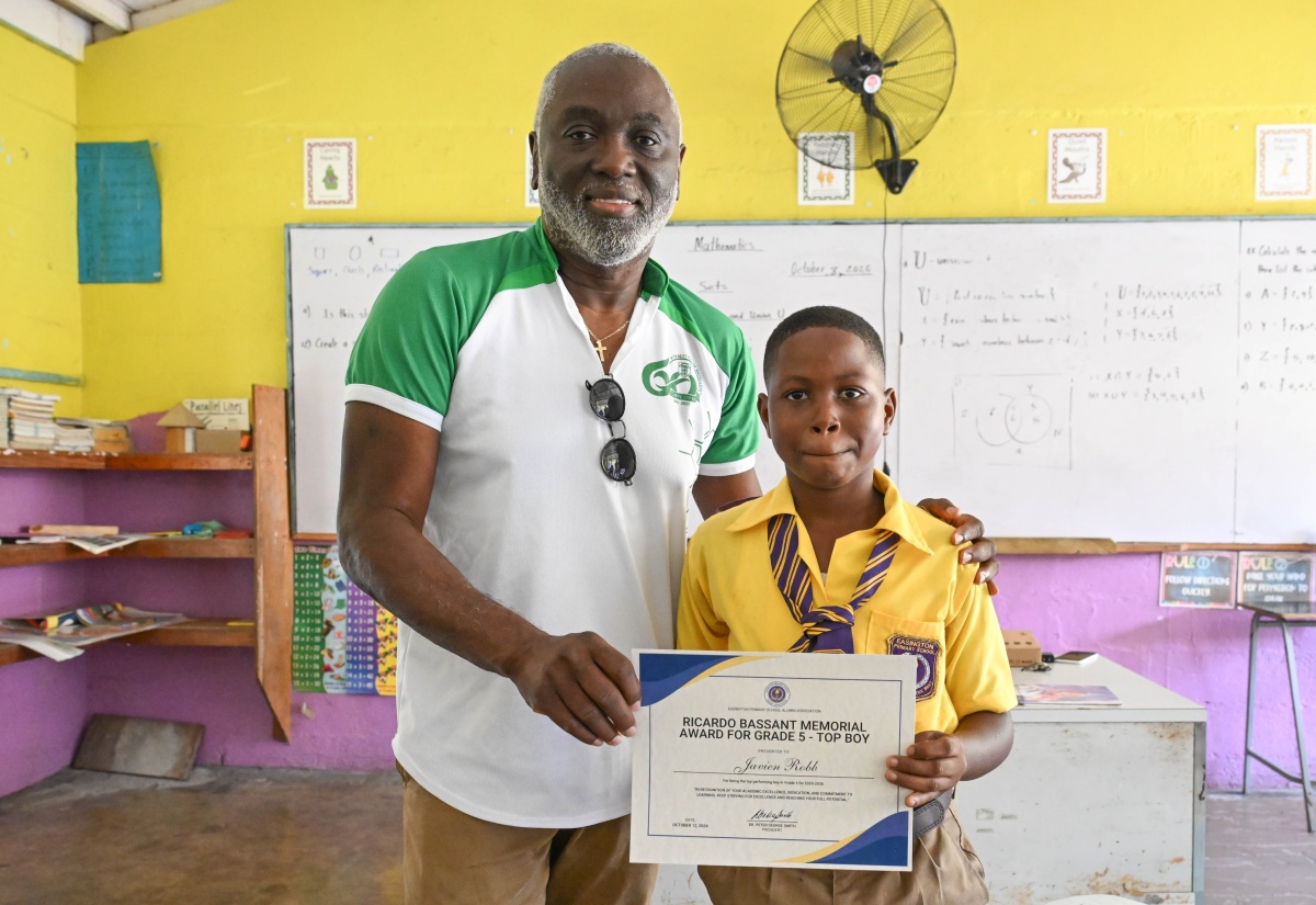 Morant Bay High School Alumni Association ‘Gives Back’ to Easington Primary