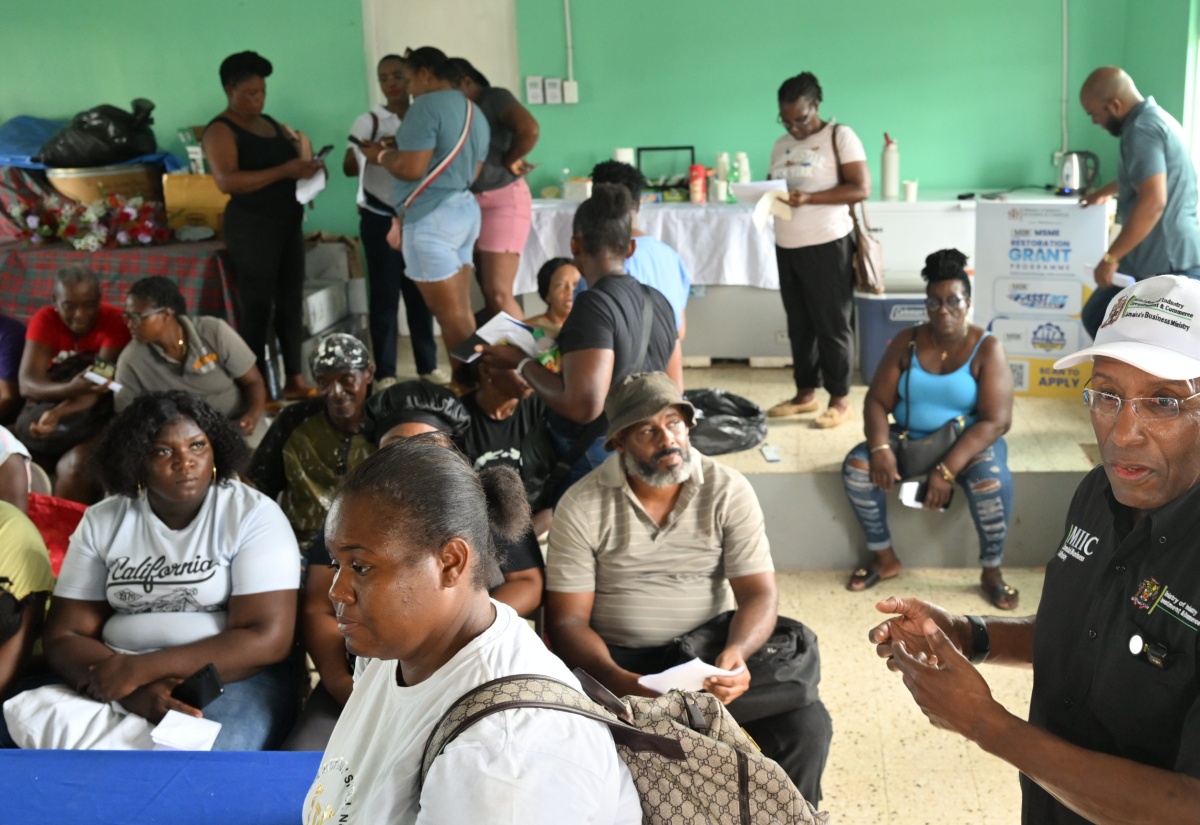 Scores of MSME Operators Turn Out for Restoration Grant Application Drive in St. Elizabeth