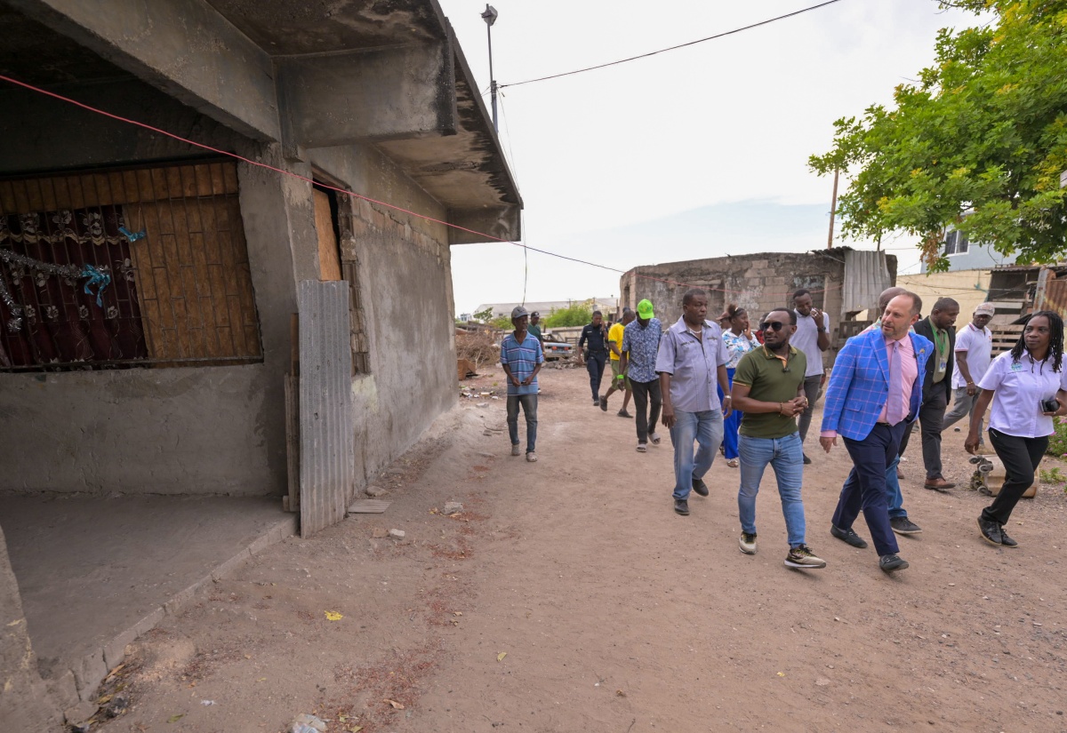 PHOTOS: Stakeholders Tour Olympic Gardens Development Site