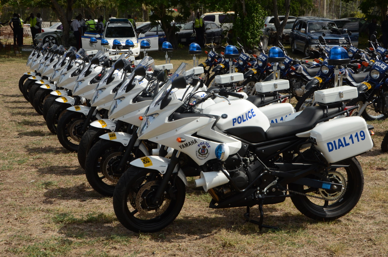 60 New Motorcycles Handed Over To Police Force