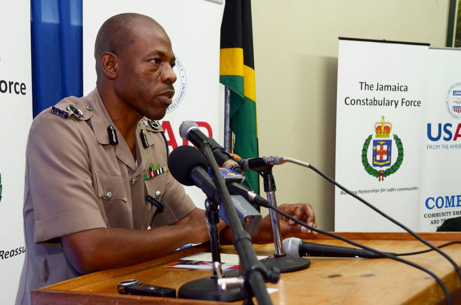 Commissioner of Police, Dr. Carl Williams