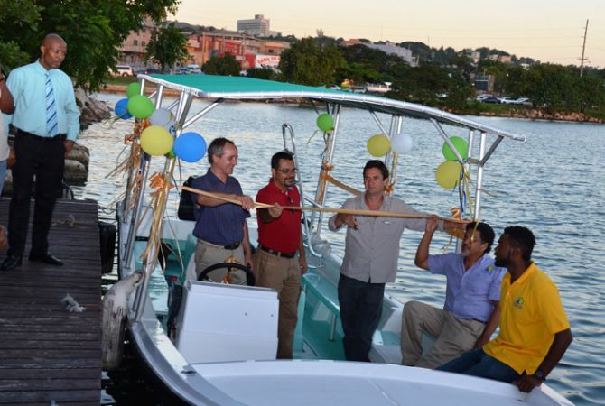 Montego Bay Marine Park Gets Boat Jamaica Information Service