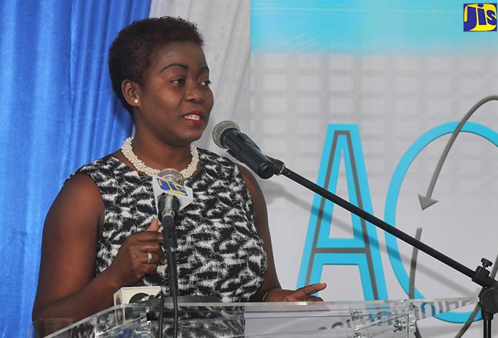 President of the Business Process Industry Association of Jamaica (BPIAJ), Gloria Henry.