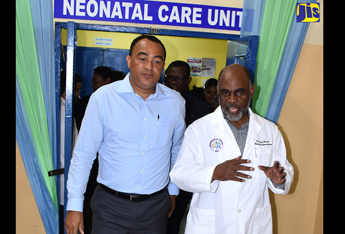 PHOTOS: Health Minister Tours Victoria Jubilee Hospital