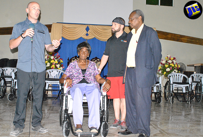 Wheelchairs Presented to Needy Persons
