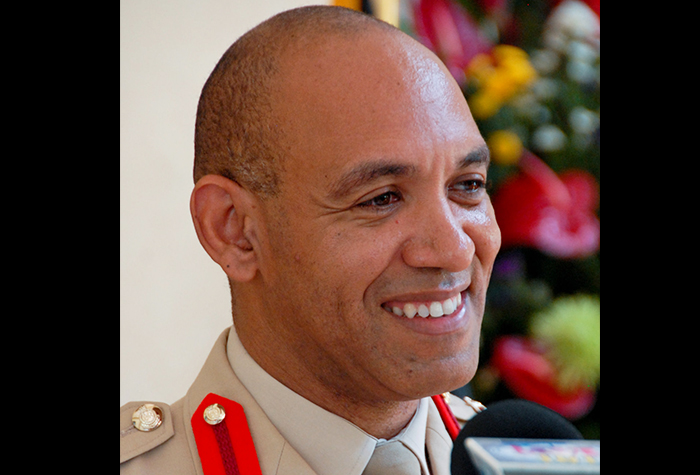 Major General Antony Anderson is new Commissioner of Police