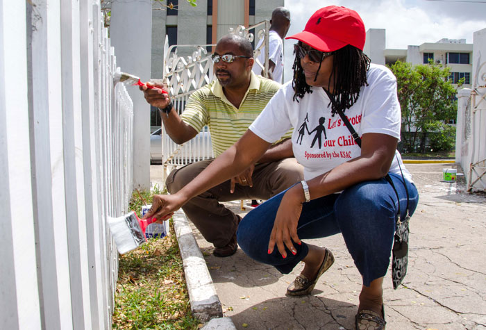 Jamaica Christian Boys’ Home Gets Facelift for Labour Day
