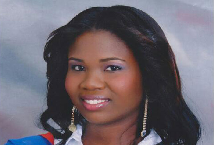 Assistant Community Action Officer, Rocque Ferguson,  who has been awarded the Jamaica Public Service (JPS) Foundation and Korea East West Power (EWP) scholarship.