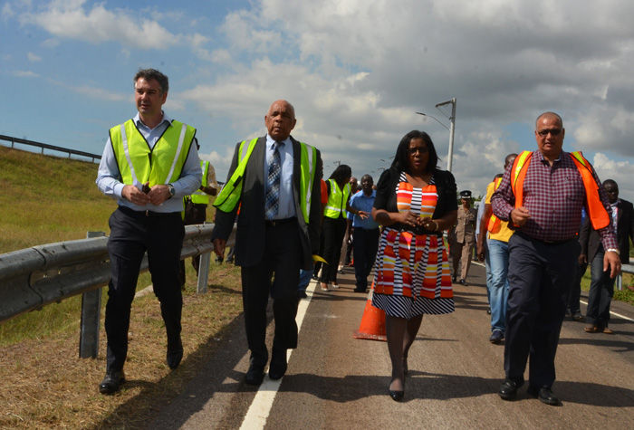 Students to Benefit from Opening of Eastbound Off Ramp Road Near Old Harbour