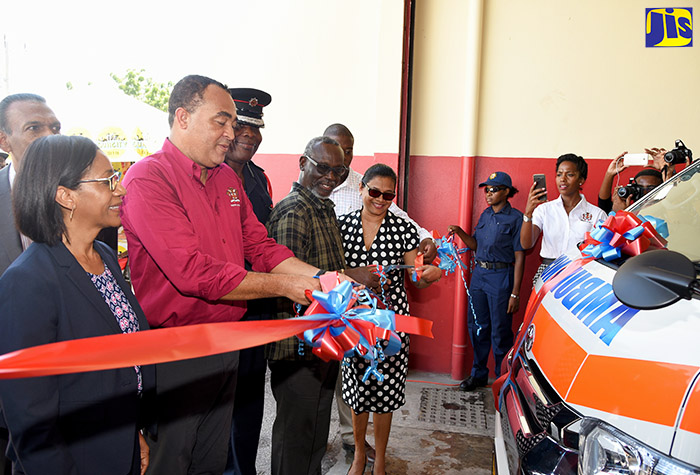 Emergency Medical Service Launched at Portmore Fire Station