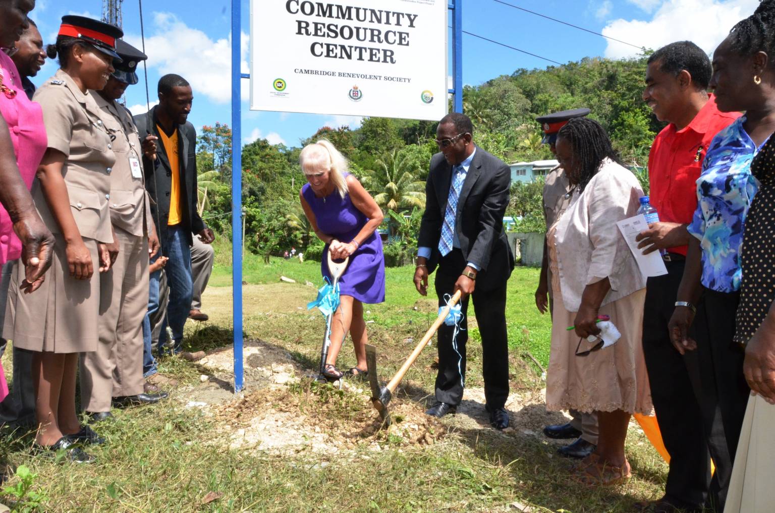 Ground Broken For Community Resource Centre in Cambridge