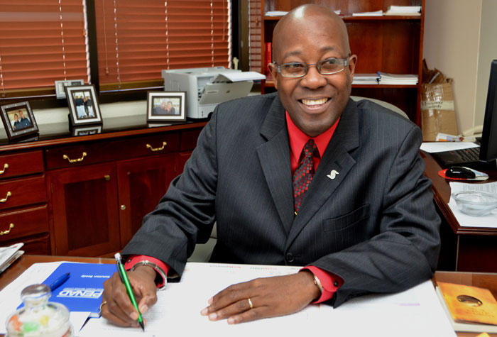 President of the Insurance Association of Jamaica, Hugh Reid.