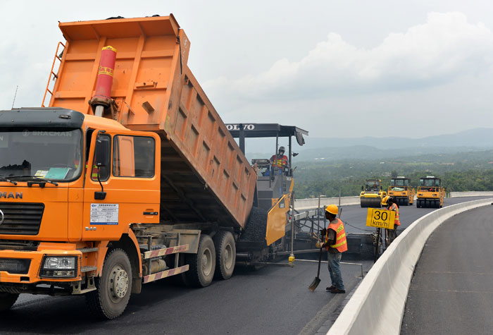 Contractors Putting Final Touches on Mount Rosser Bypass