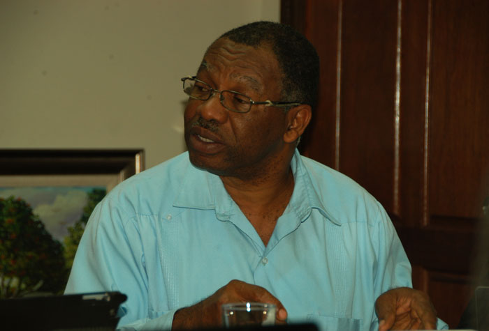 Head of the Meteorological Service, Jeffery Spooner.