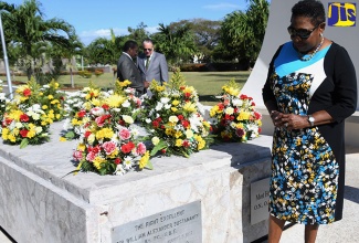 Remarks delivered by the Honourable Olivia Grange, Minister of Culture, Gender, Entertainment and Sport at the Floral Tribute in honour of Sir Alexander Bustamante