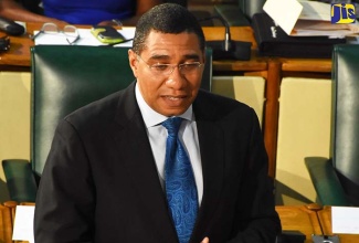 Prime Minister the Most Hon. Andrew Holness.