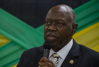 Minister of Labour and Social Security, Hon. Dr. Fenton Ferguson.