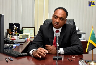 Deputy Chairman, Zones of Special Operations Social Intervention Committee and Managing Director, Jamaica Social Investment Fund (JSIF), Omar Sweeney.