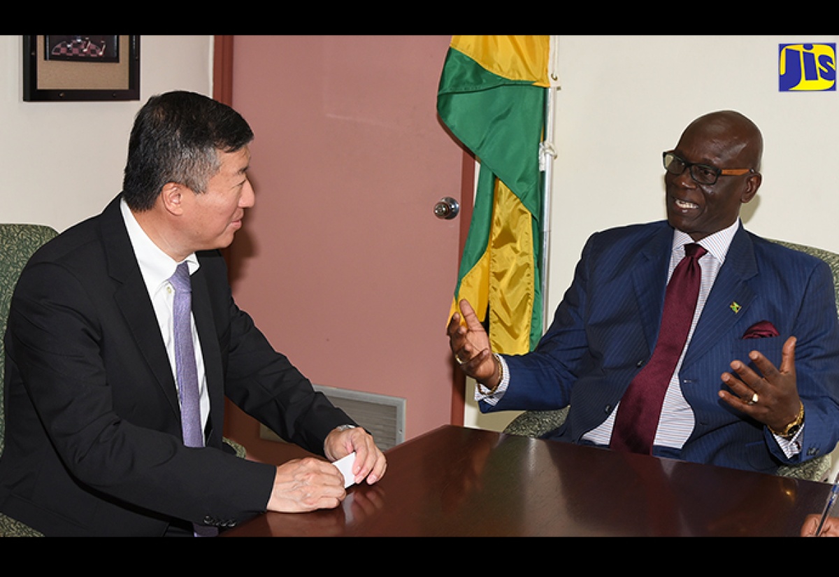 PHOTOS: Minister Mckenzie and People’s’ Republic of China Ambassador to Jamaica