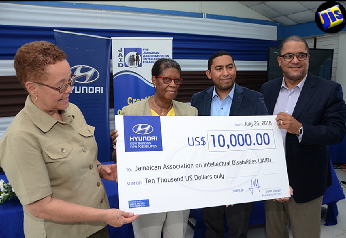 Magna Motors Donates US$10,000 for Wheelchair Lift at Intellectual Disabilities Association