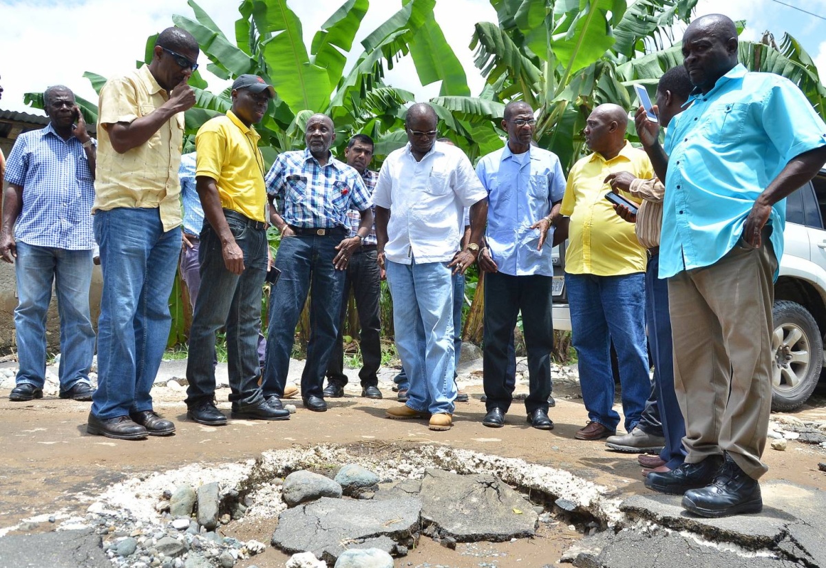 Teams Tour Rain Affected Areas of Portland