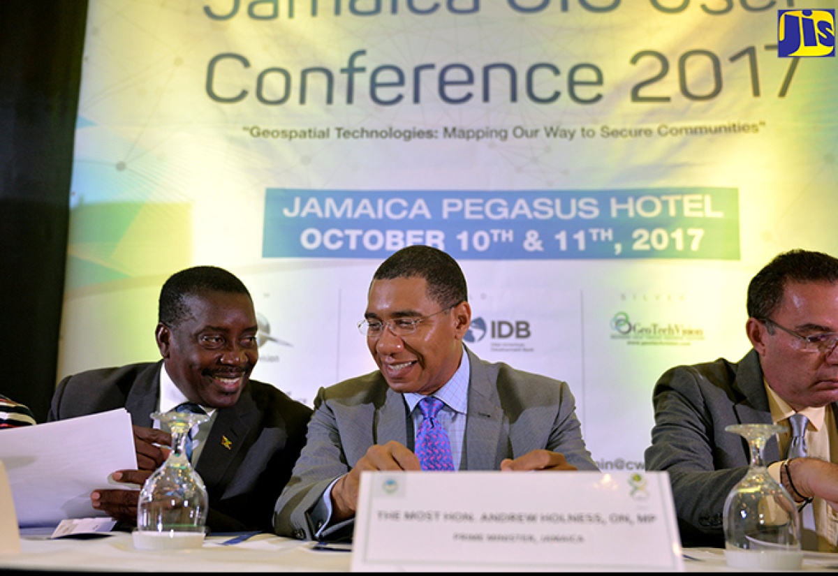 PM Hails Land Information Council for Advancing GIS in Jamaica