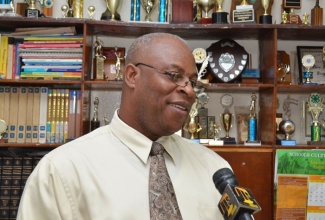 Principal of New Day Primary and Junior High School, in Kingston, Mr. Garfield McDonald, is confident the school will achieve its Literacy target.