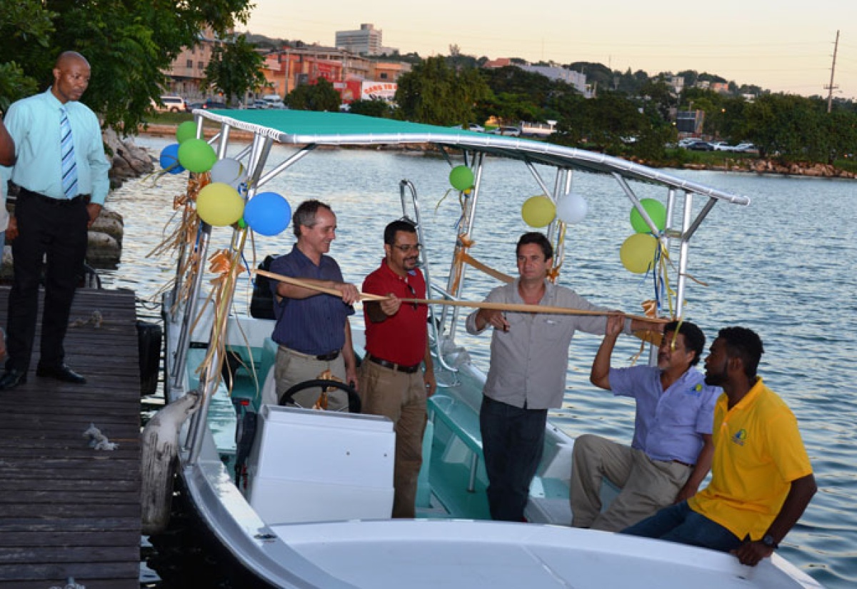 Montego Bay Marine Park Gets Boat