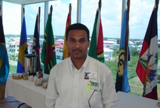 Team Leader, Caribbean Energy Information Systems (CEIS) Department,  Scientific Research Council (SRC), Curtis Deenah. 