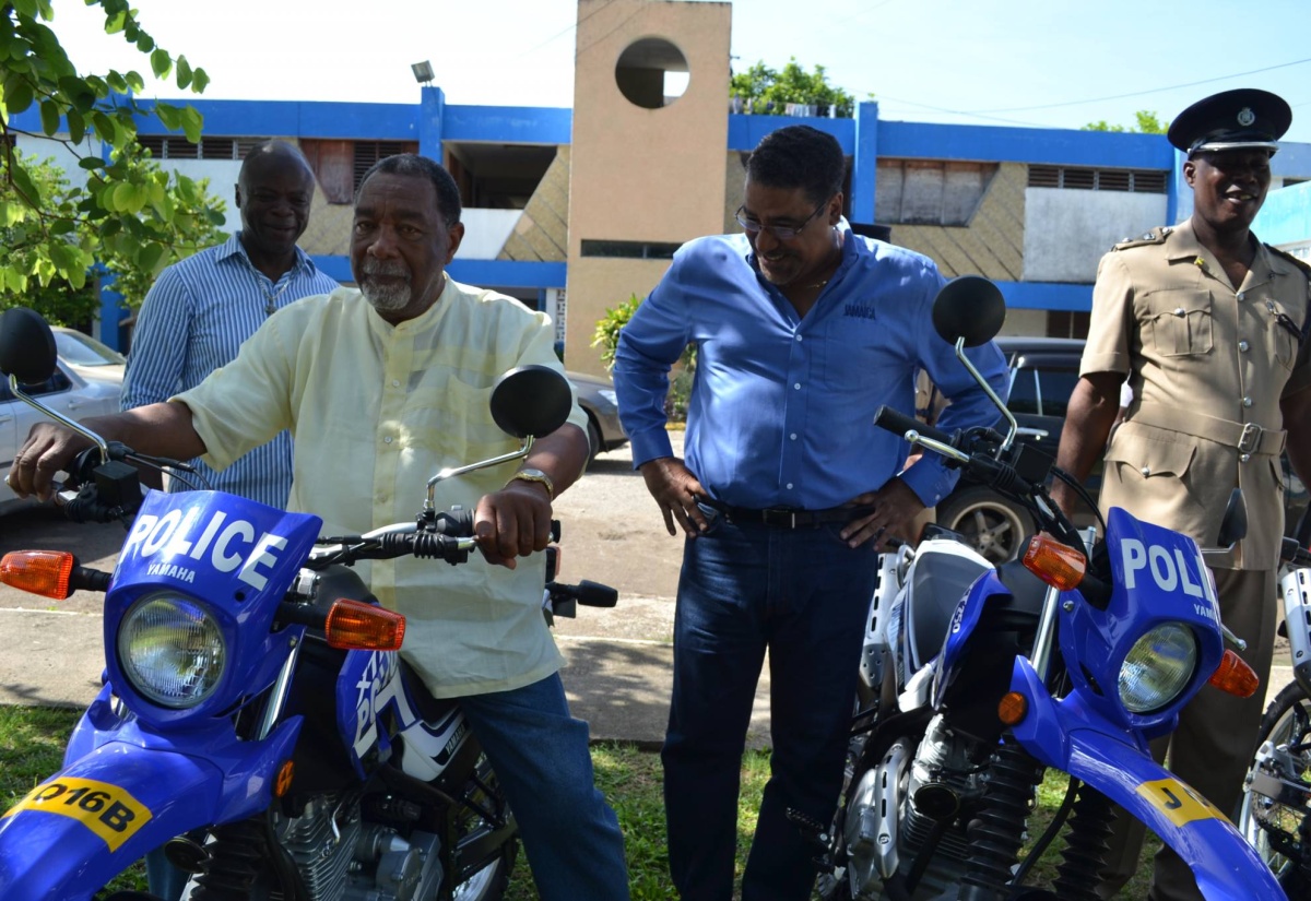 Tourism Ministry Donates Bikes to Negril Police