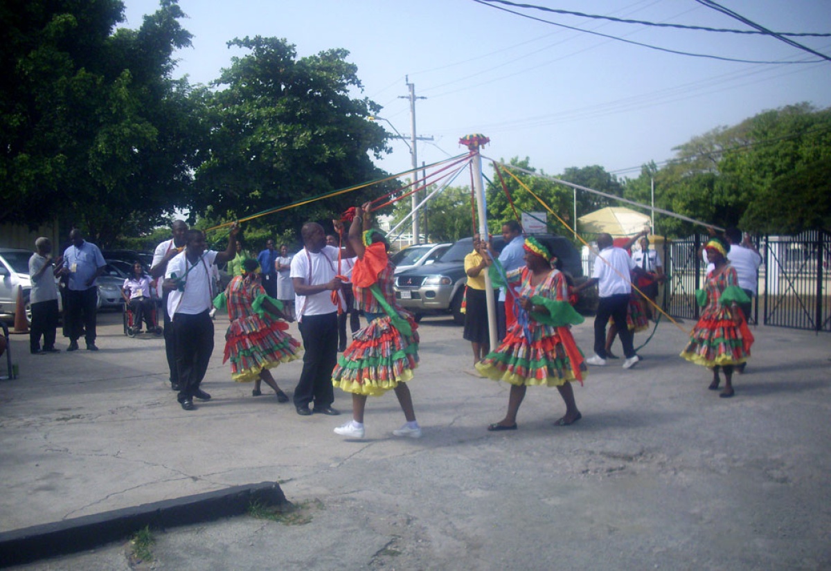 JCDC Raises National Flag for Anniversary