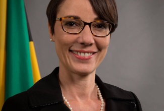 Minister of Foreign Affairs and Foreign Trade, Senator the Hon. Kamina Johnson Smith.