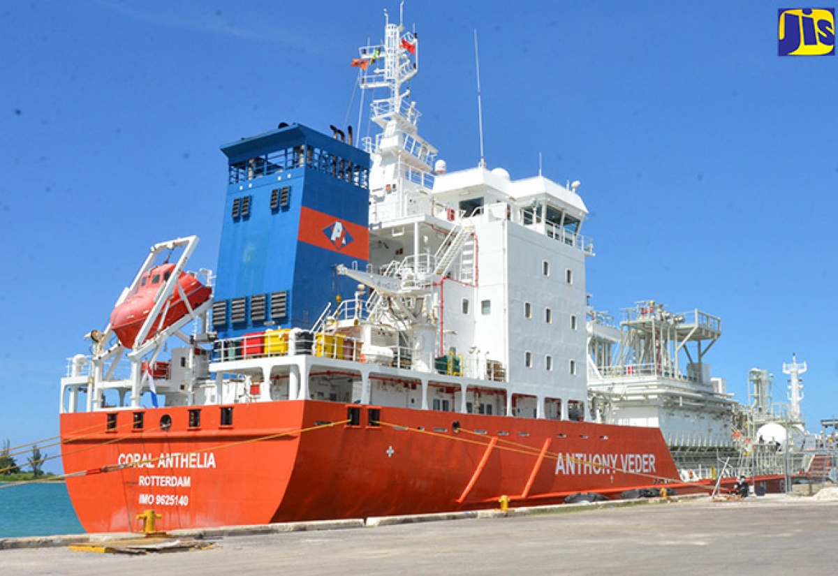 LNG Arrives for JPS Bogue Power Plant