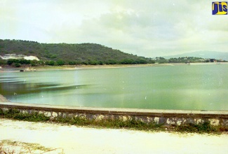 A section of the Mona Reservoir in Kingston. 

