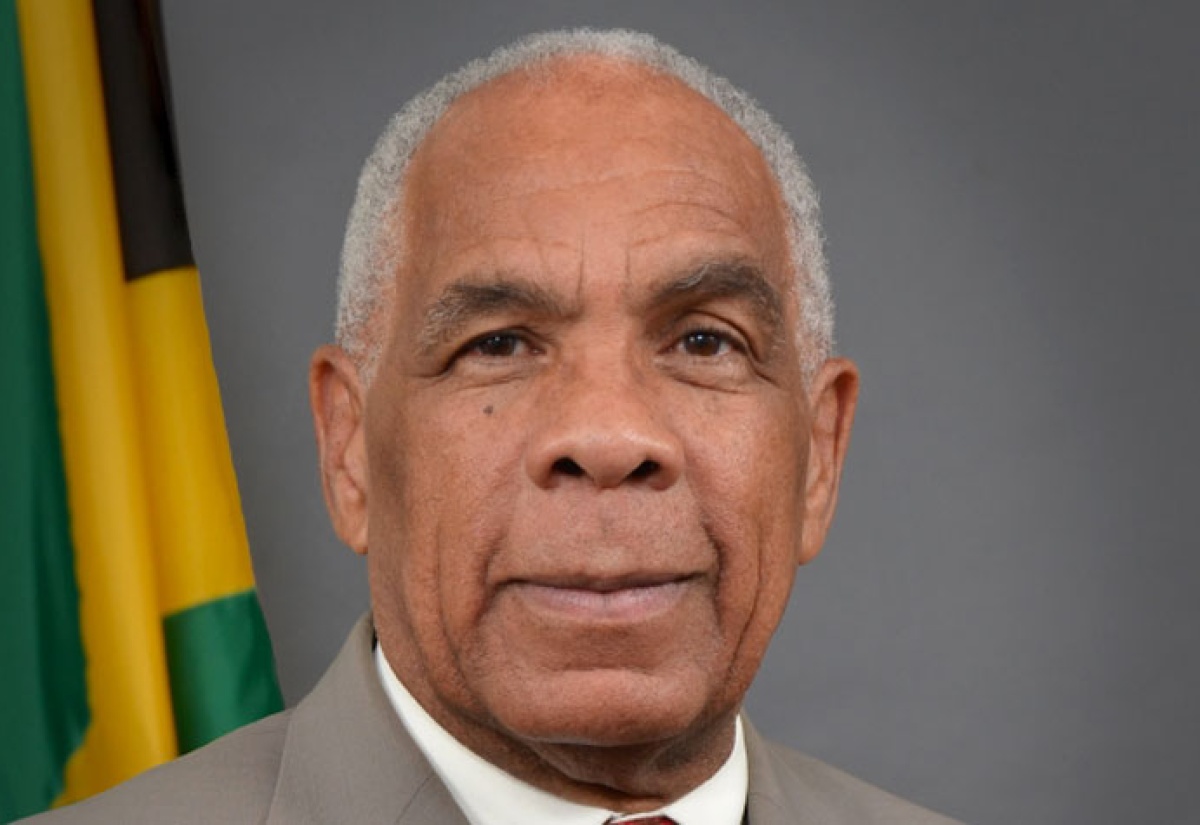 Minister of Transport, Works and Housing, Dr. Omar Davies