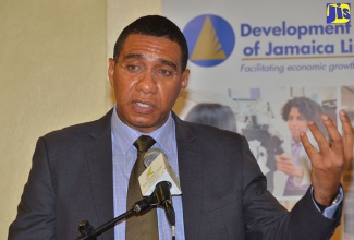 Prime Minister, the Most Hon. Andrew Holness.