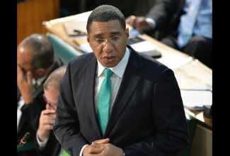 Prime Minister Andrew Holness. (FILE)