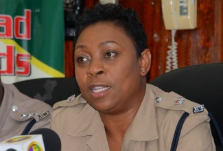 Superintendent of Police and Head of the Jamaica Constabulary Force (JCF) Communications Unit, Stephanie Lindsay.