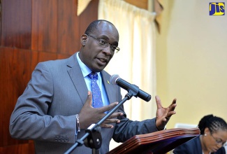 Education, Youth and Information Minister, Senator the Hon. Ruel Reid.