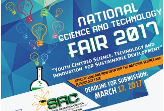 Poster for the Scientific Research Council’s 2017 Science Fair.