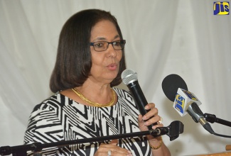 Minister of Labour and Social Security, the Hon. Shahine Robinson. (FILE)