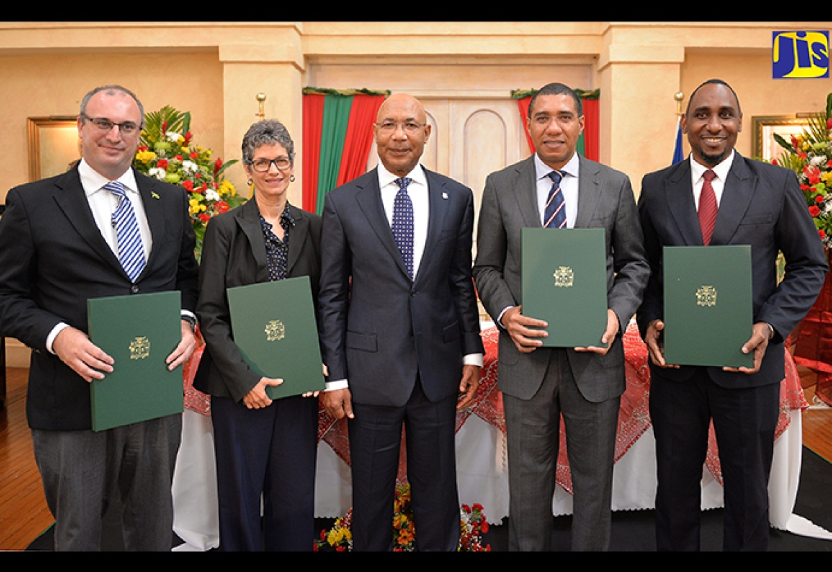 Signatories to Partnership Agreement Assure PM of Support