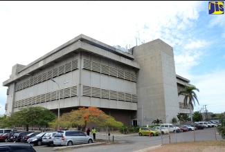 The Central Sorting Office  (CSO) at 6 - 10 South Camp Road Kingston. The office will provide some services of the General Post Office (GPO) while it is being  renovated.