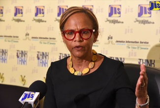 Country Manager for the Caribbean at the Inter-American Development Bank (IDB), Therese Turner-Jones, addresses  JIS ‘Think Tank’ about recommendations to increase competitiveness in the tourism industry within the region.