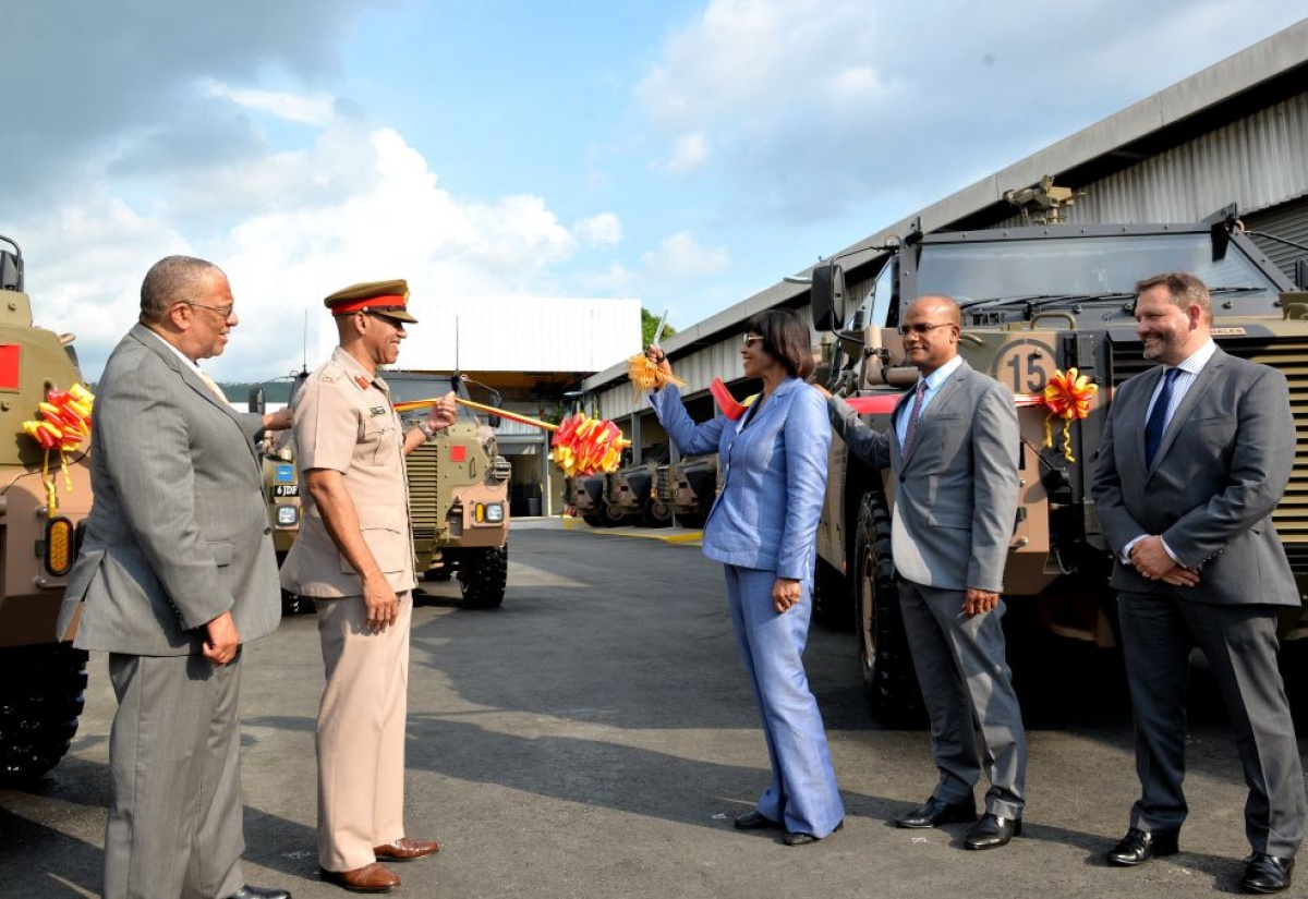 PM Commissions JDF’s Protected Mobility Vehicles Squadron