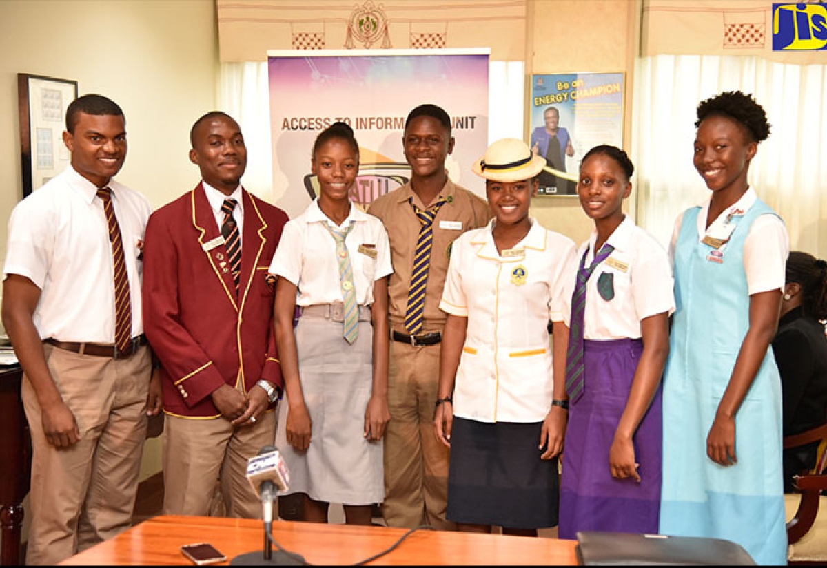 Seven Students Installed as Access to Information Youth Ambassadors