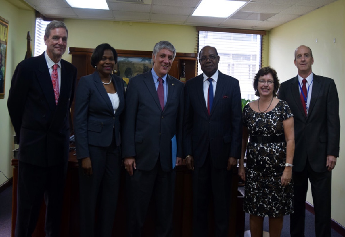 Minister Bartlett Meets With US Ambassador to Jamaica